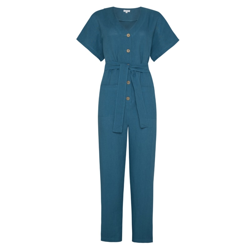 Thumbnail of Nani Bukawa Linen Jumpsuit image