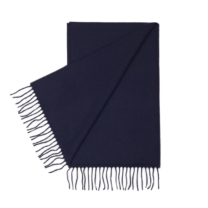 Thumbnail of Navy Lambswool Scarf image