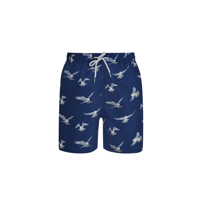 Thumbnail of Navy Peregrine Falcon Men's Swim Shorts image