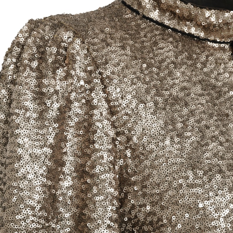 Thumbnail of Laura Jacket Soft Gold Sequins image