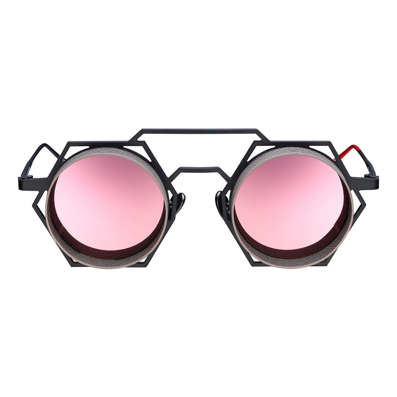Rose gold mirror glasses deals