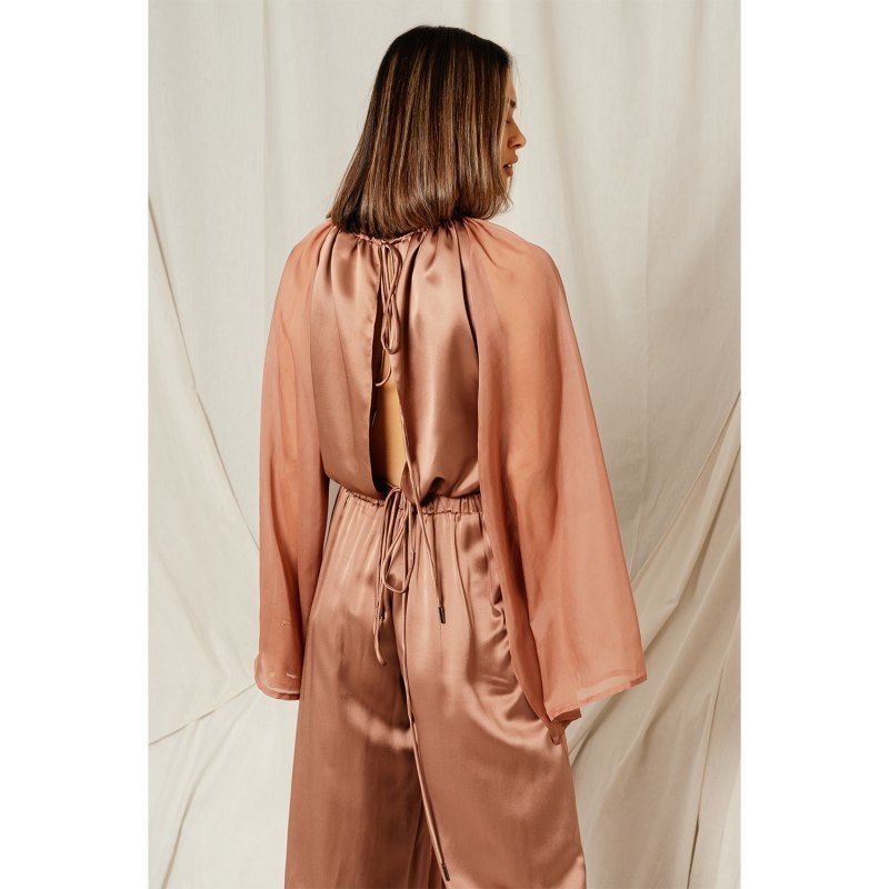 Thumbnail of Cape Sleeve Halter Copper image