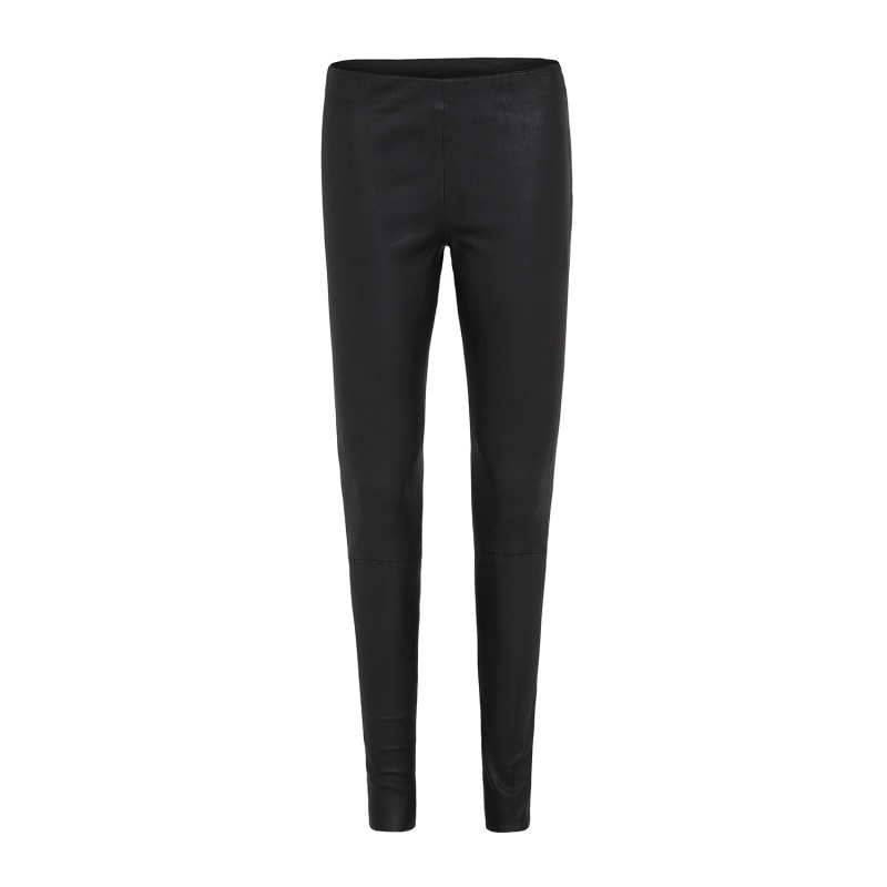 Thumbnail of West Broadway Legging In Black Stretch Leather image