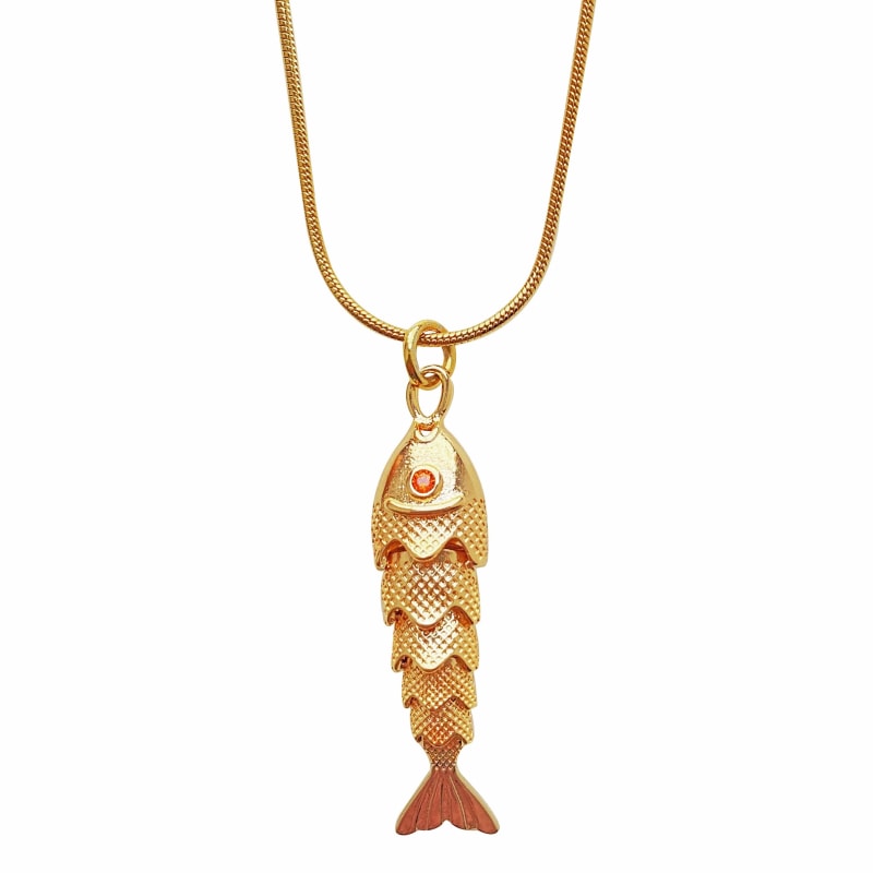 Lucky fish pendant top