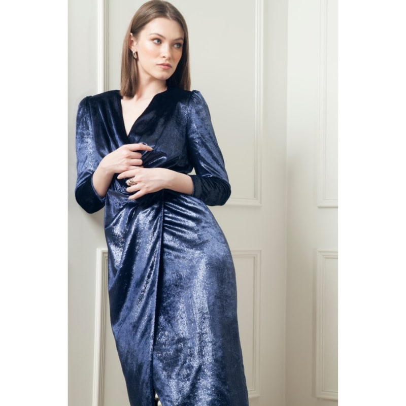 Celestial velvet dress clearance
