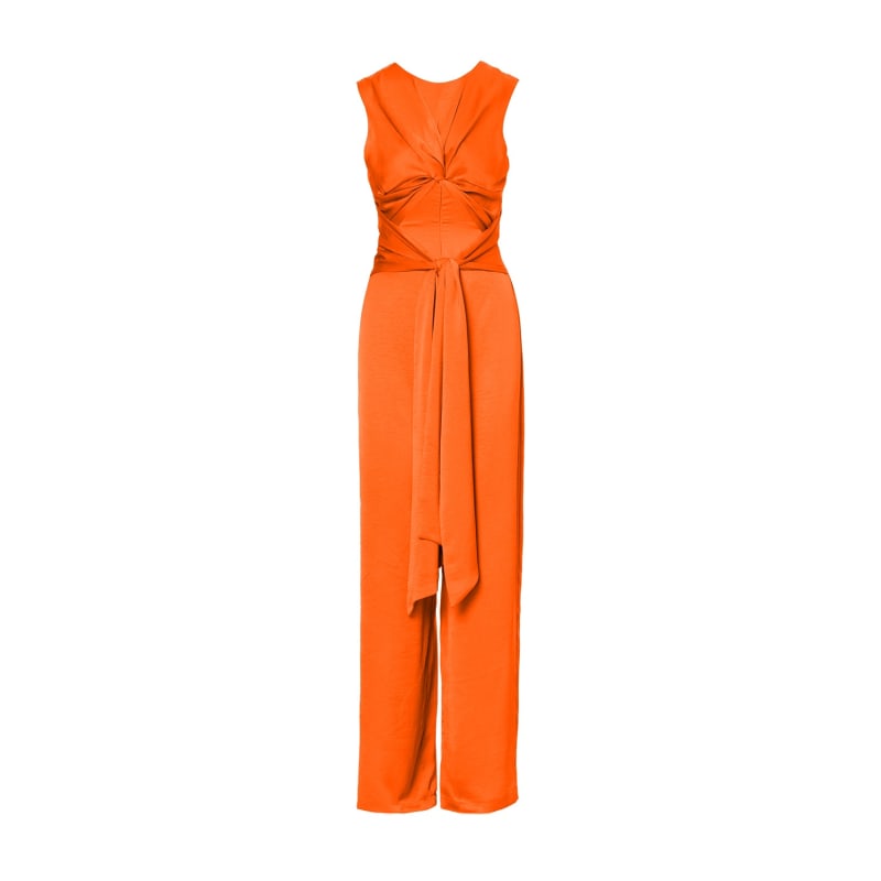 Bright orange jumpsuit best sale