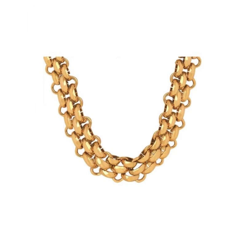 Antique sales gold necklace