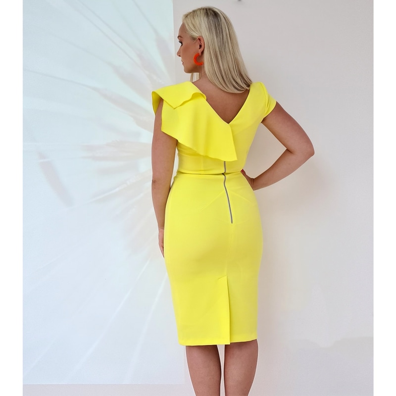 Thumbnail of Arina Yellow Dress image