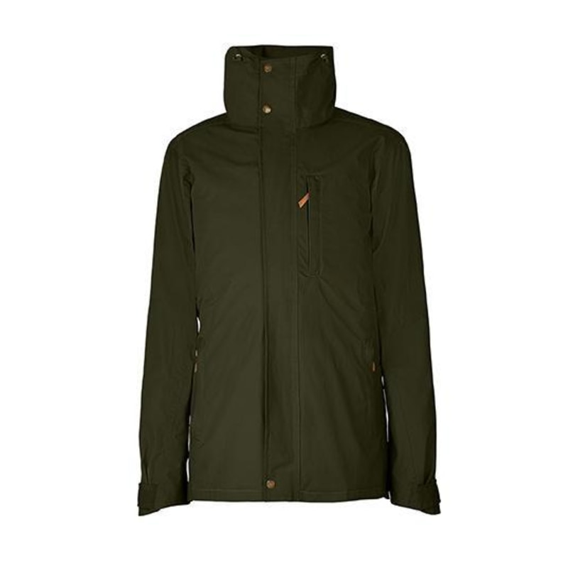 Thumbnail of The Men's Wax Jacket In Military Green image