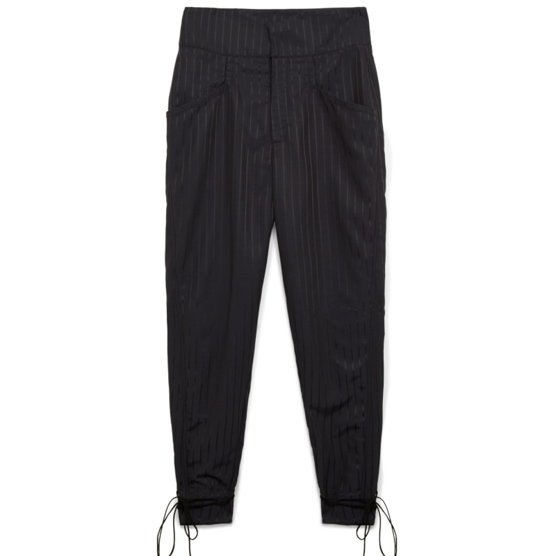 Thumbnail of Lux Izy Tie Bottom Tailored Trousers image