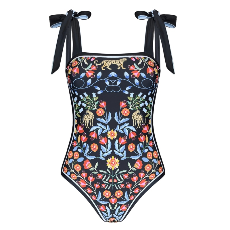 Thumbnail of Night Imagination Reversible One Piece Swimsuit image