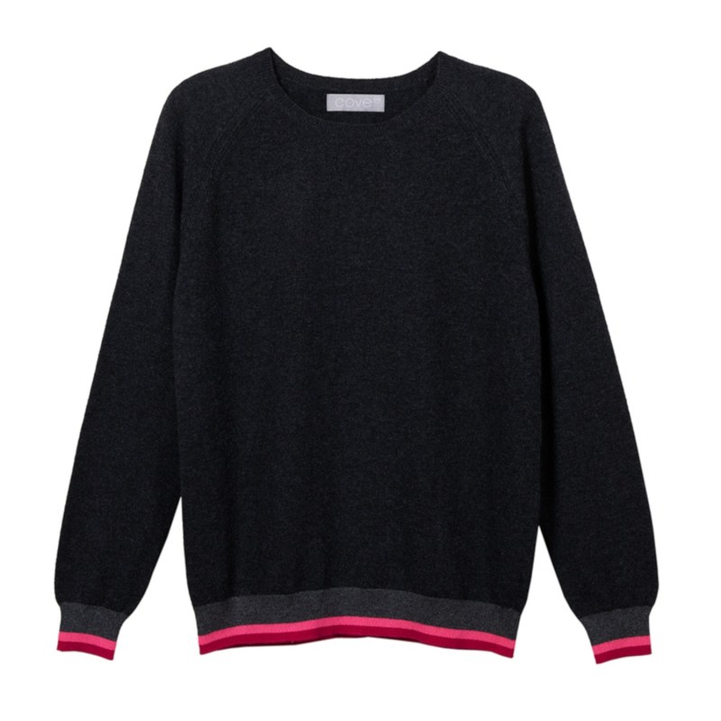 Neon top cashmere sweater