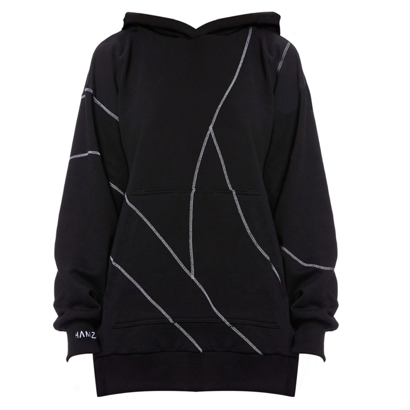 Thumbnail of Nirvana Stitched Women's Black Hoodie image