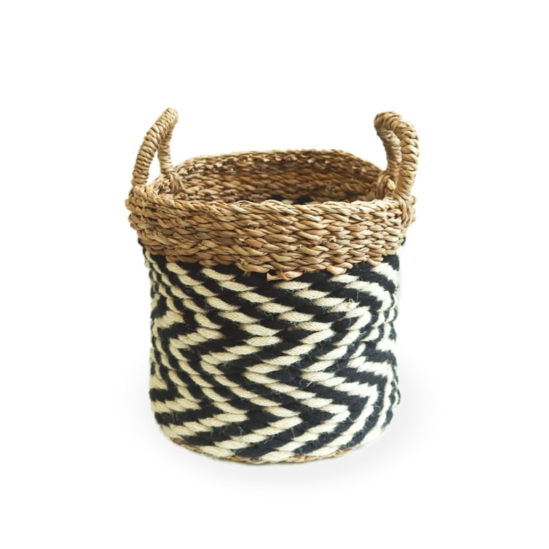 Thumbnail of Ula Zigzag Basket - Set Of 3 image