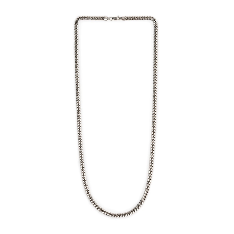 Thumbnail of Italian Made 5mm Miami Curb Chain Necklace Long image