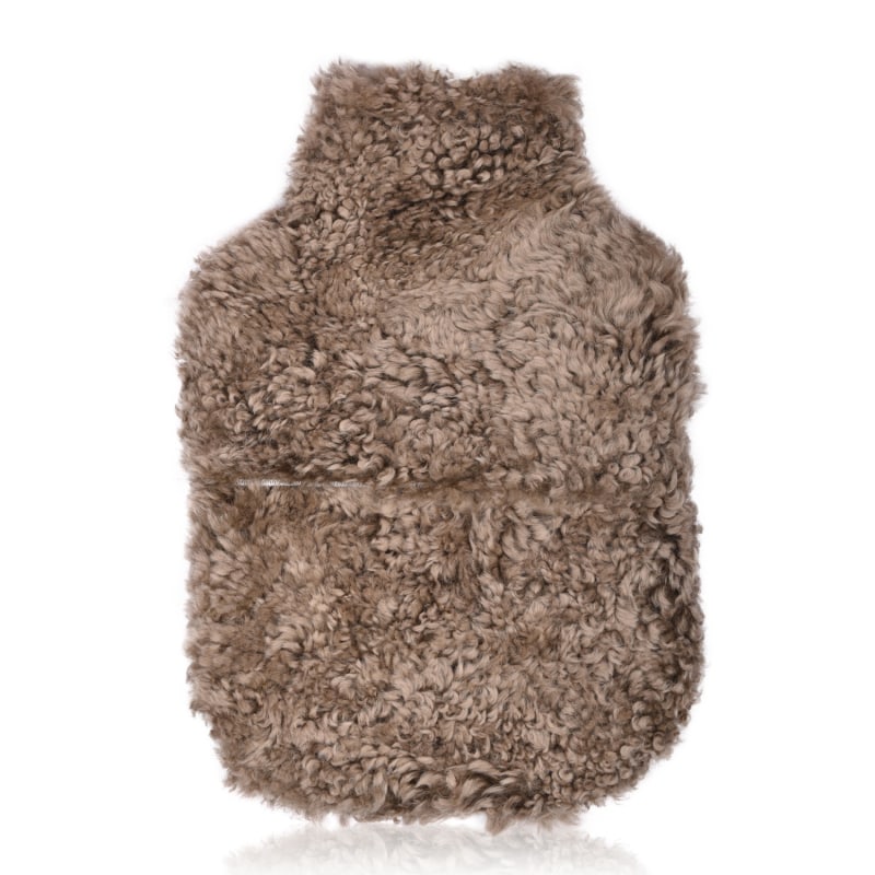 Thumbnail of Sheepskin Hot Water Bottle Cover - Taupe image