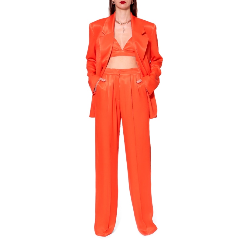 Thumbnail of Jessie Satin Nasturtium Trousers image