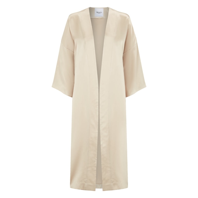 Thumbnail of Silked London Kimono - White image