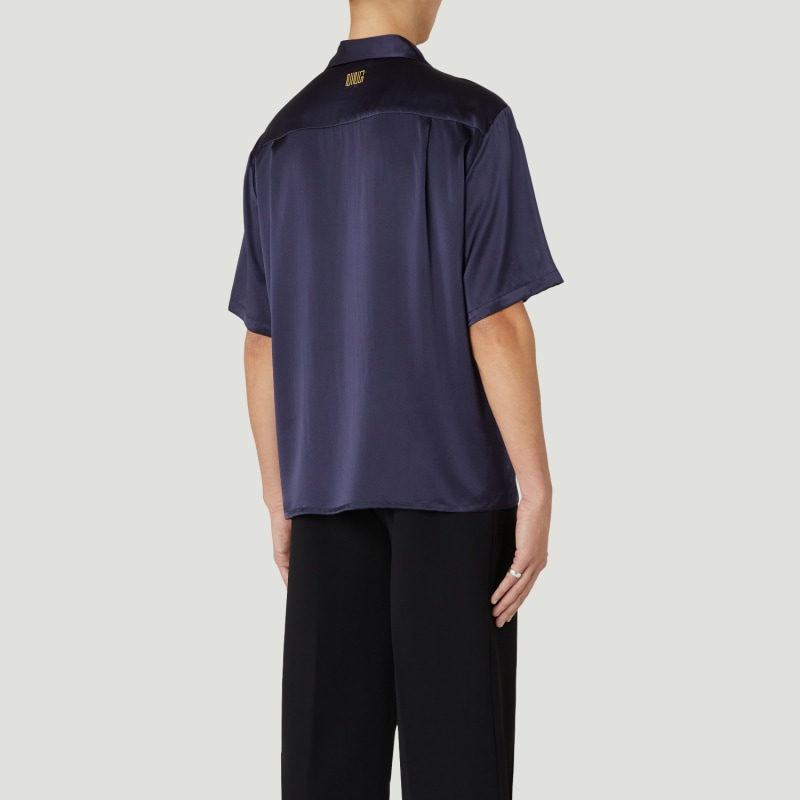 Thumbnail of Resort Mulberry Silk Shirt Inkling image