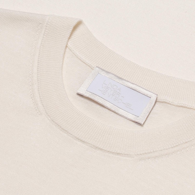 Thumbnail of The Cashmere&Silk T-Shirt — Silky Cream image