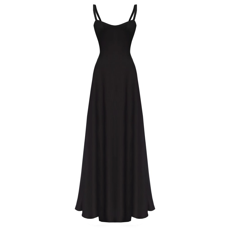 Simple black sundress on sale