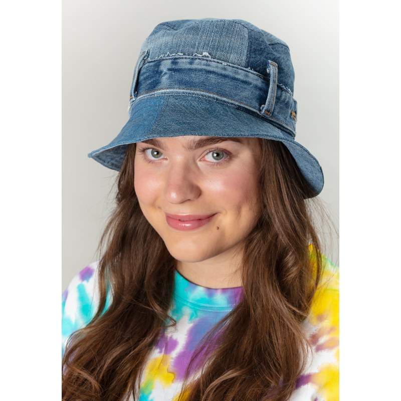 Blue jean bucket hat shop