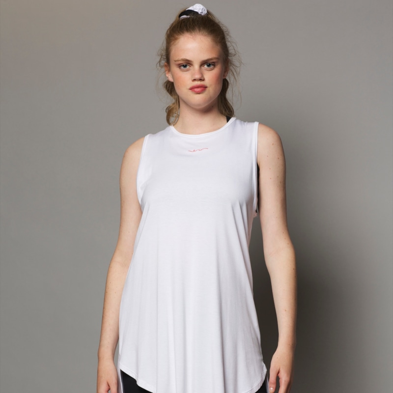 Thumbnail of Bamboo Vest Tunic - White image