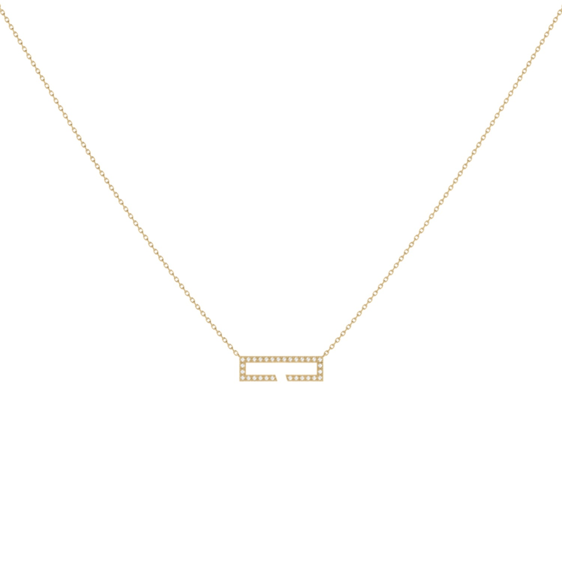 Thumbnail of Swing Necklace In 14 Kt Yellow Gold Vermeil On Sterling Silver image