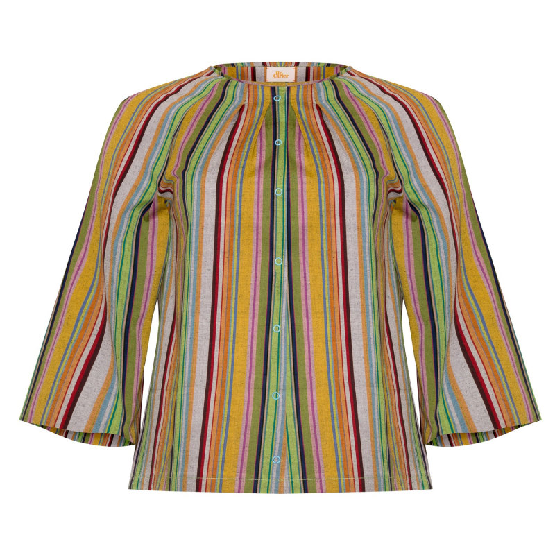 Thumbnail of Organic Cotton Eilish Shirt Stripes image