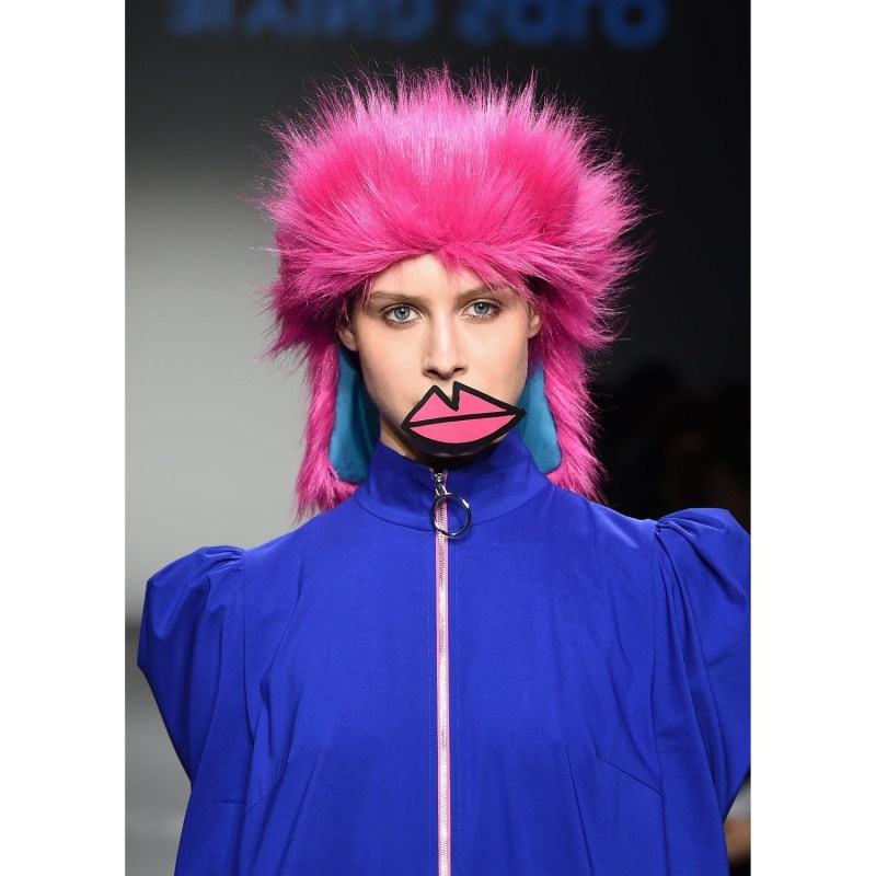 Thumbnail of Wig Wag Ushanka Hat - Pink image