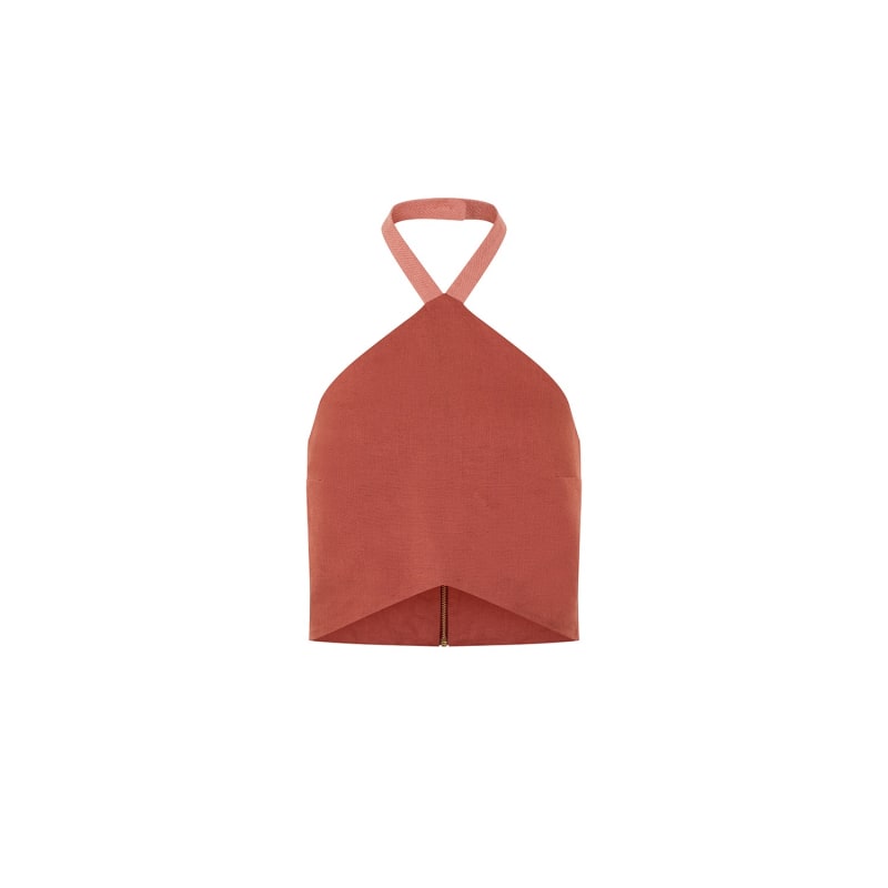 Thumbnail of Abiquiu Linen Halter Top image