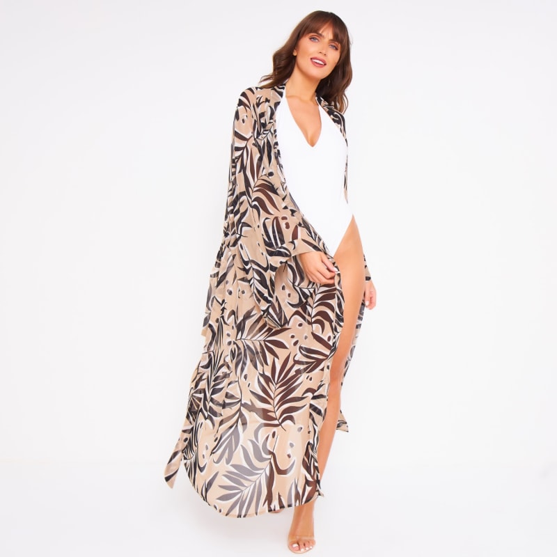 Thumbnail of La Spiagga Sheer Maxi Kimono image