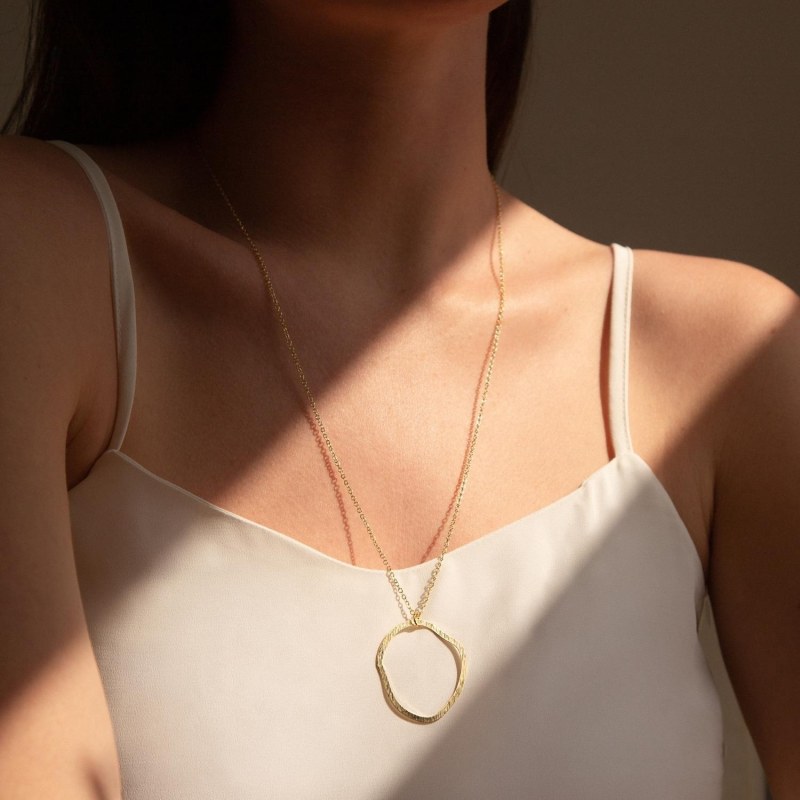 Thumbnail of Gold Alber Necklace image