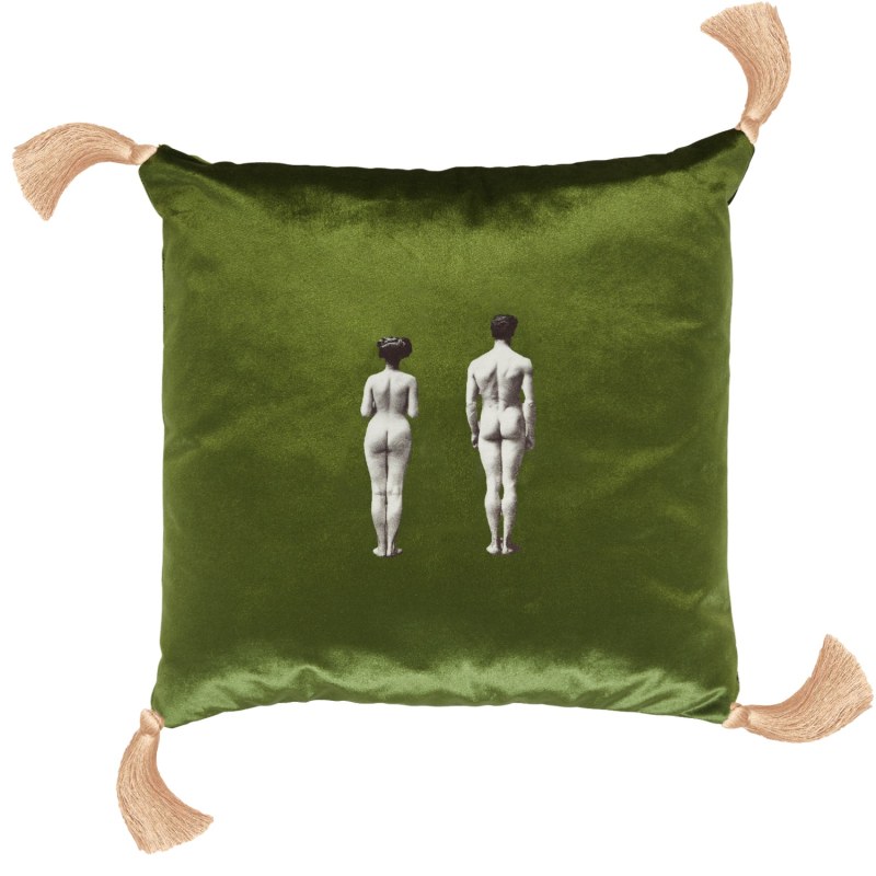 Thumbnail of Models Velvet Cushion Lush Meadow Green image