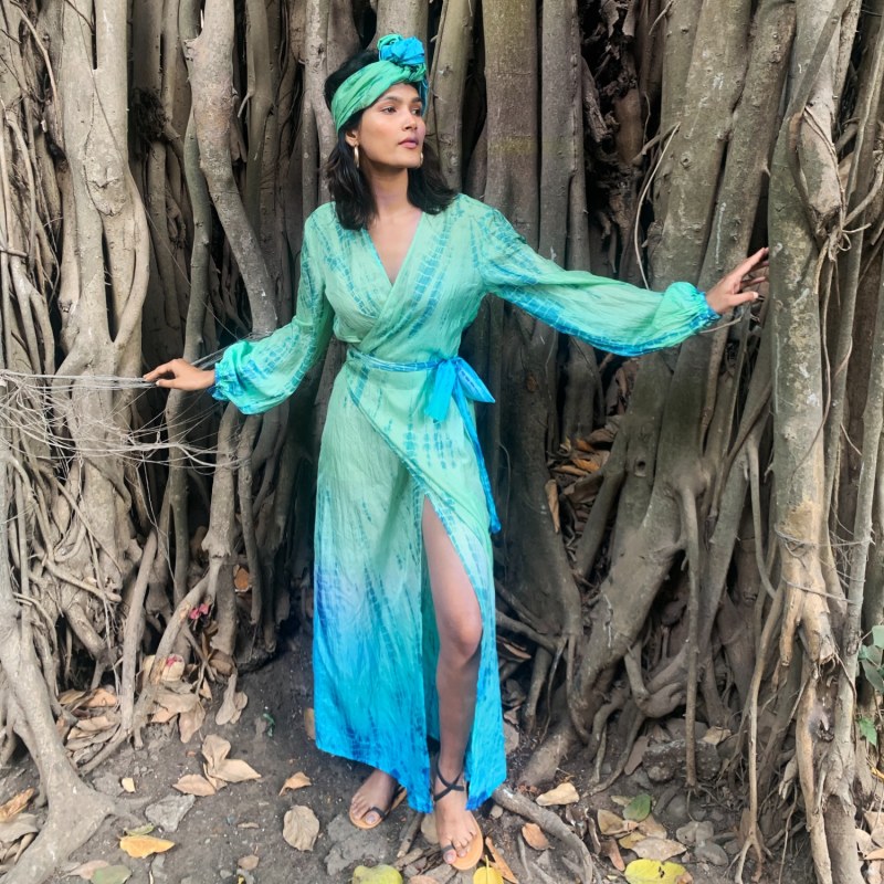 Moksha Kimono Dress | Meraki Beach | Wolf u0026 Badger
