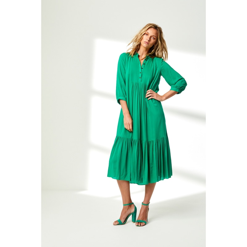 Thumbnail of Claude Dress Green Rayon image