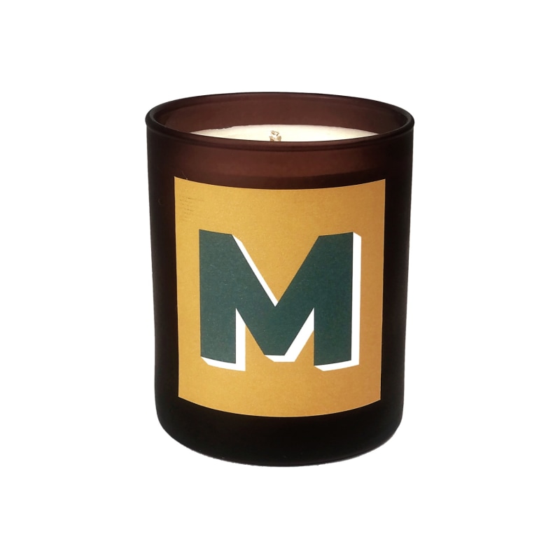 Thumbnail of Initial M Candle - Nom Refillable Large Alphabet Candle image