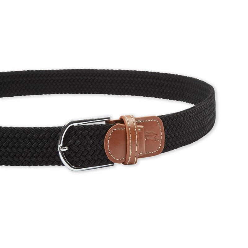 Thumbnail of One Size Woven Cotton Belt - Black image