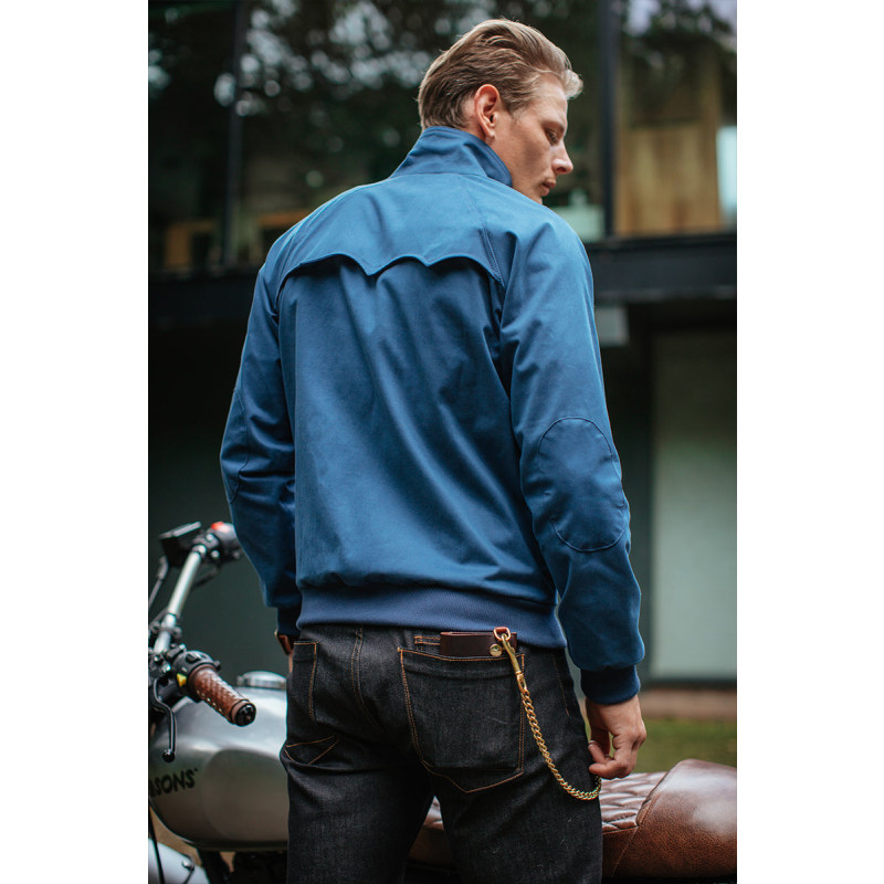 Rebel Harrington Jacket Blue | &SONS Trading Co | Wolf & Badger Rebel Harrington Jacket Blue | &SONS Trading Co | Wolf & Badger