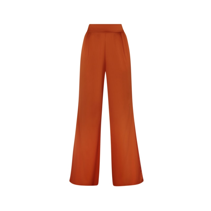 Thumbnail of Ocre Silk Pants image