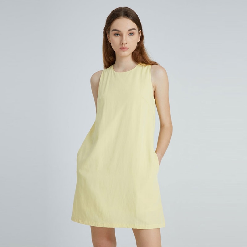 Lemon shift dress on sale