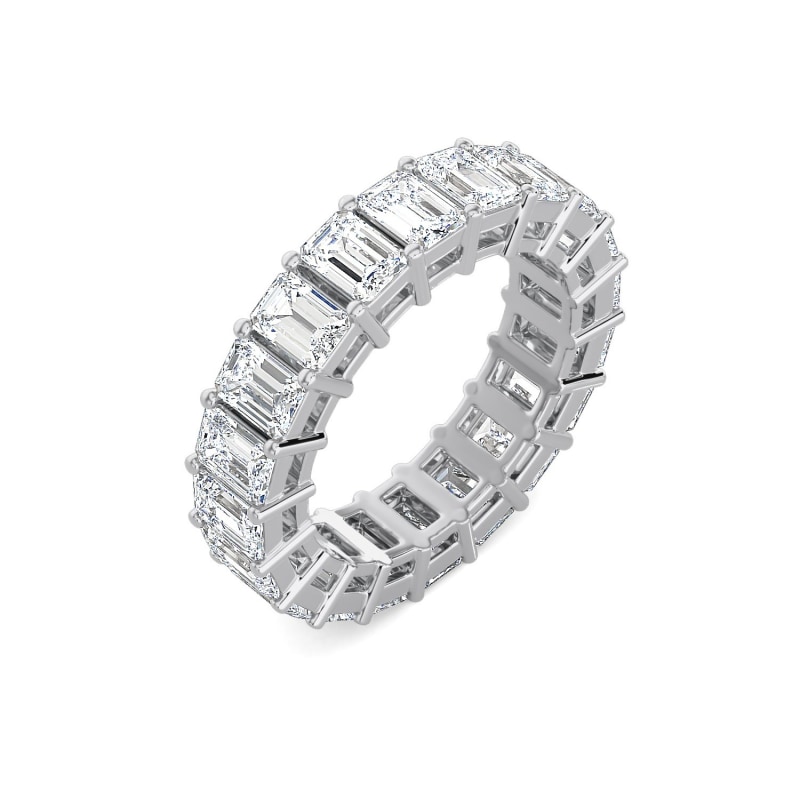 Thumbnail of Radiant Diamond Eternity Band Ring image