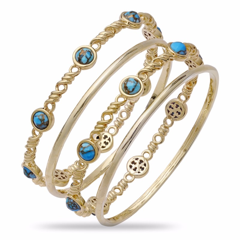 Thumbnail of Sunshine & Sea Stackable Bangles image