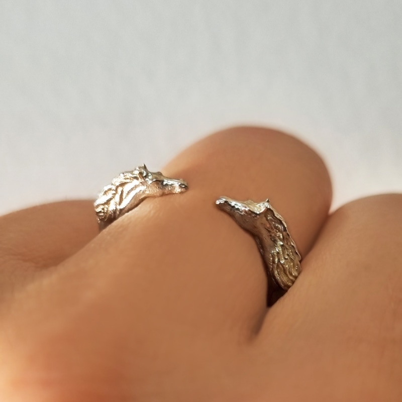 Thumbnail of Horse Ring - Silver image