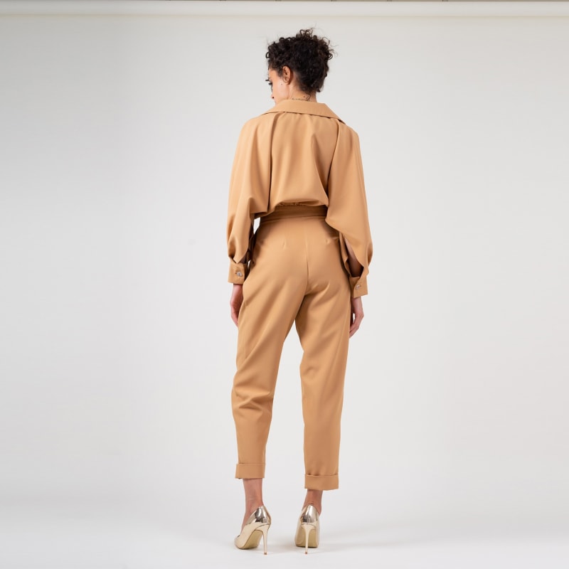 Thumbnail of Camel Maxi Jumpsuit image