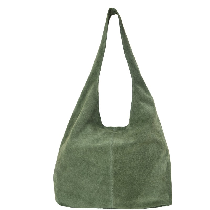 Green suede hobo bag cheap