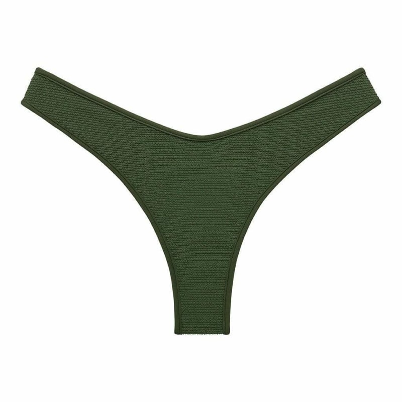 Olive swim bottoms top