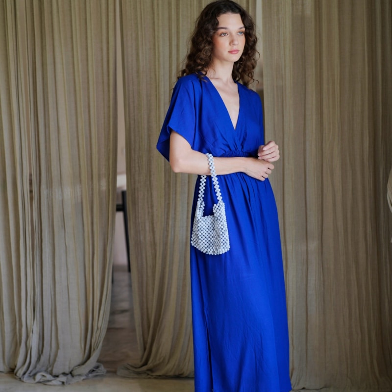 Thumbnail of Olivia Maxi Dress In Indigo image