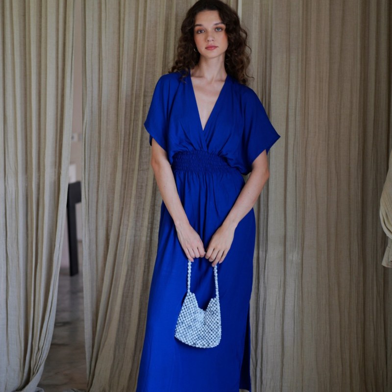 Thumbnail of Olivia Maxi Dress In Indigo image