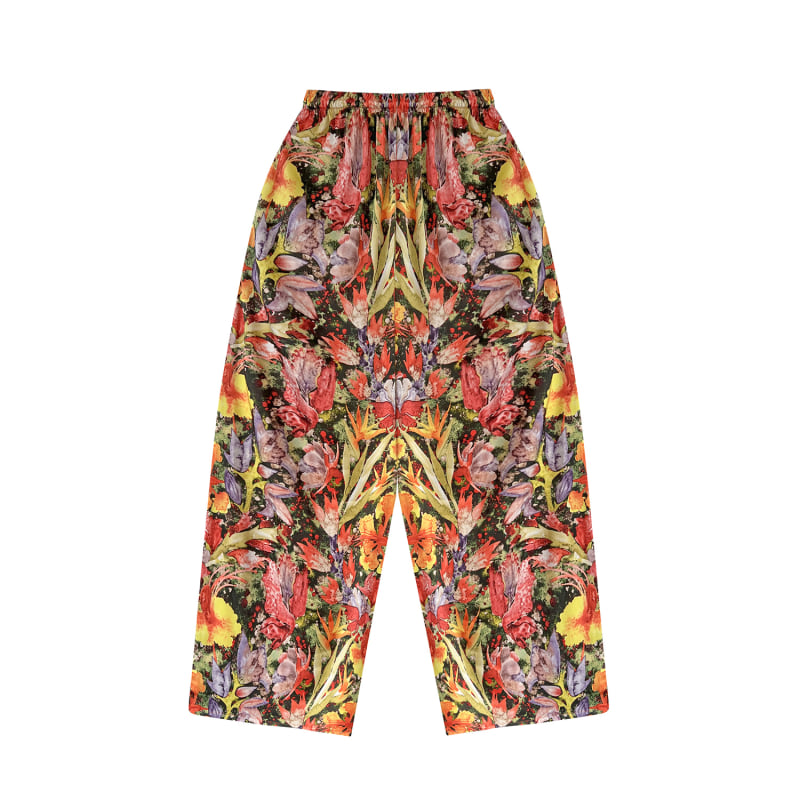 Thumbnail of Olivia Red Floral Pants image